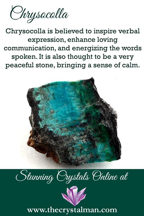 Metaphysical Properties of Chrysocolla: A Gemstone of Peace and Communication