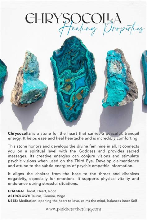 Metaphysical Properties of Chrysocolla: Discover the Gemstone's Transformative Power