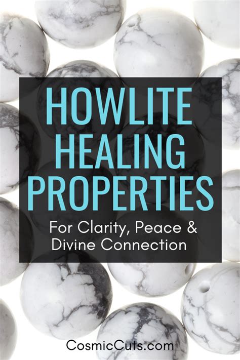 Metaphysical Properties of Howlite: A Stone of Clarity and Peace