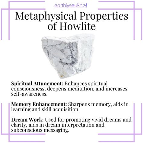 Metaphysical Properties of Howlite: A Stone of Tranquility and Clarity