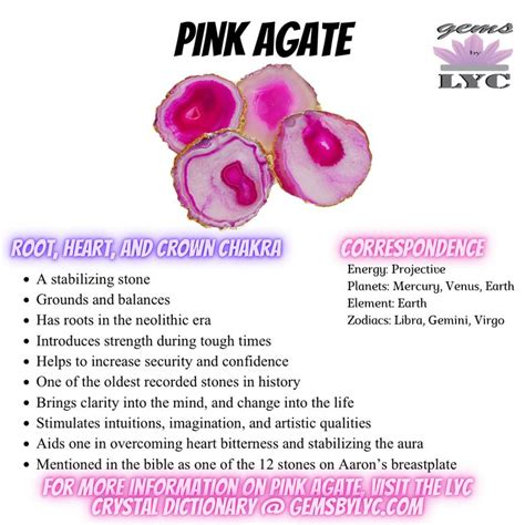 Metaphysical Properties of Pink Agate