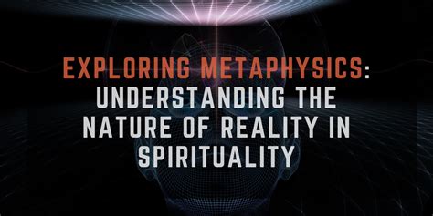 Metaphysics and Spirituality: