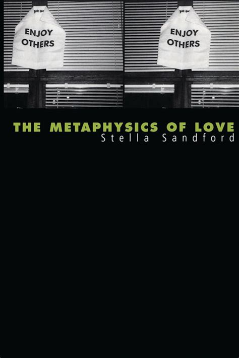 Metaphysics of Love Gender and Transcendence in Levinas Reader