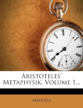 Metaphysik Volume 1 German Edition Epub