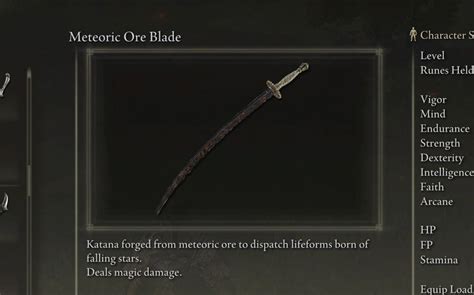 Meteoric Ore Blade: A Comprehensive Guide to Elden Ring's Cosmic Claymore