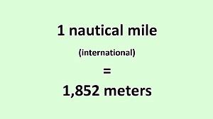 Meter to Nautical Mile Conversion: Understanding Maritime Distances