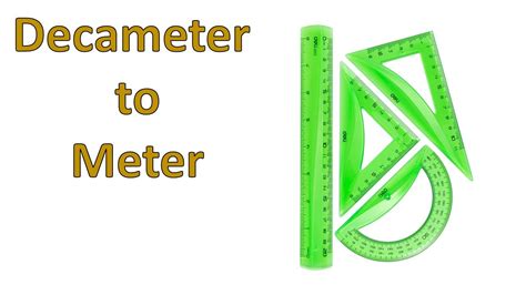 Meters in a Decameter: A Comprehensive Guide to the Decameter Measurement