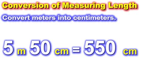 Meters into Centimeters: Convert with Precision