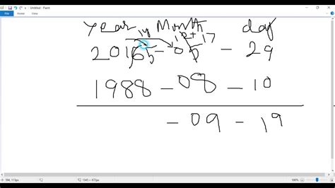 Method 1: Subtract Birth Year from Current Year