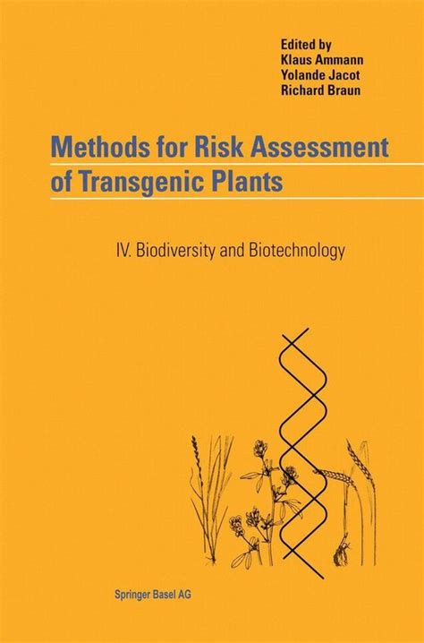 Methods for Risk Assessment of Transgenic Plants PDF