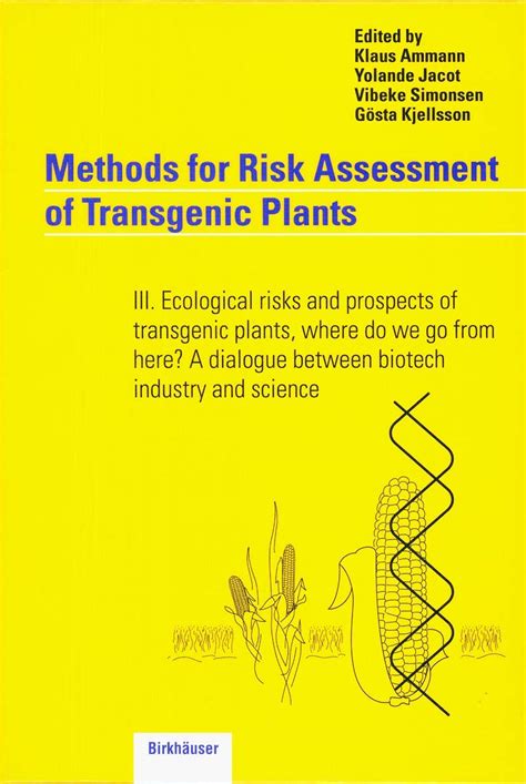 Methods for Risk Assessment of Transgenic Plants PDF