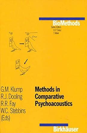 Methods in Comparative Psychoacoustics Kindle Editon