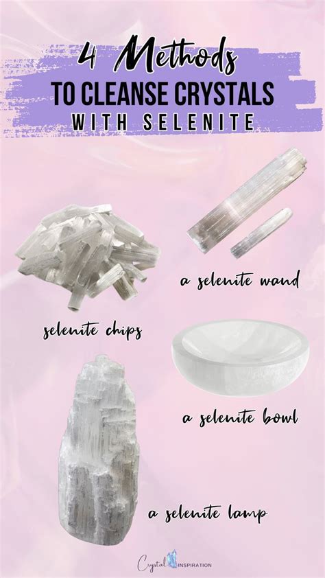 Methods of Cleansing Selenite