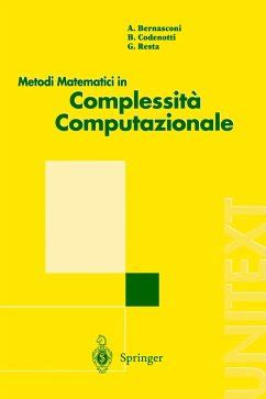 Metodi Matematici in Complessita Computazionale PDF