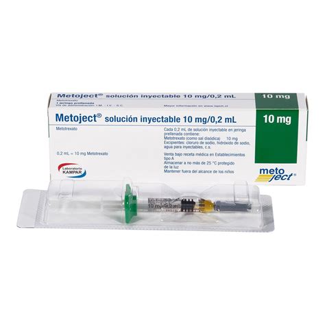 Metoject 10 Mg Per Ml Solution For Injection Pre Filled Epub