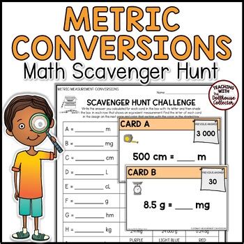 Metric Scavenger Hunt Answers PDF