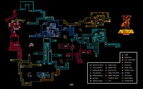 Metroid II: Return of Samus Seamless Map - A Comprehensive Guide