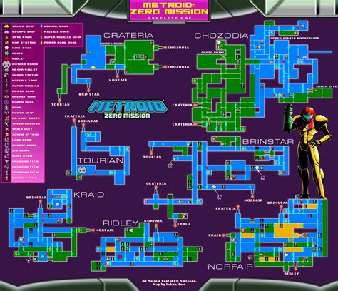 Metroid Zero Mission Map: The Ultimate Guide to Navigating Zebes