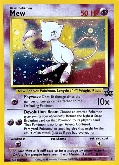 Mew Pokémon Cards: A Guide for Collectors and Investors