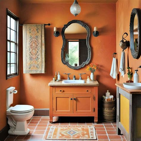 Mexican Bathroom Ideas: Embracing Vibrant Hues and Rich Textures