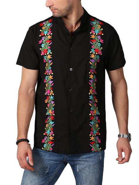 Mexican Button Up Shirts: A Cultural Tapestry of Tradition and Style