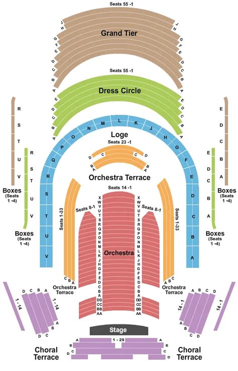 Meyerson Symphony Center Seating Chart
