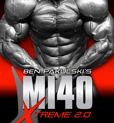 Mi40X - Ben Pakulski pdf Doc