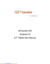 MiTraveler 970 Android 4 0 9 7 Tablet User Manual - Tivax home PDF Kindle Editon