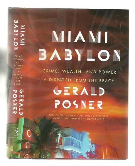 Miami Babylon Crime Wealth and Power-A Dispatch from the Beach Doc