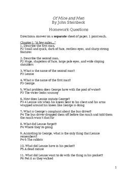 Mice And Men Short Answer Key Epub