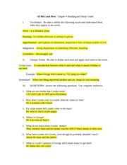 Mice Of Men Study Guide Packet Answer Epub