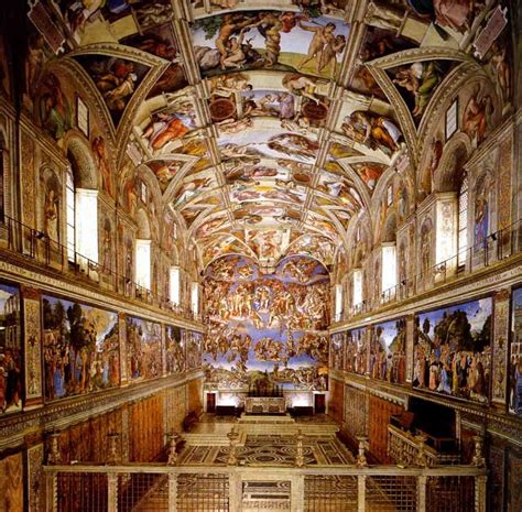 Michelangelo Painter Sculptor and Architect with the restored frescoes of the Sistine Chapel Reader