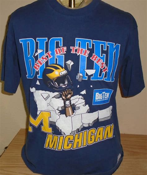 Michigan Football T-Shirts: A Historical Perspective