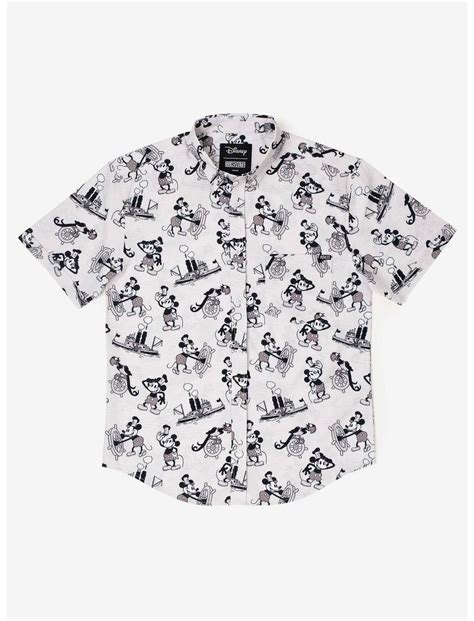 Mickey Button Up Shirt: A Timeless Classic for Disney Enthusiasts