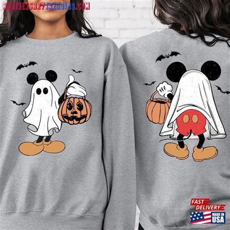 Mickey Ghost Sweatshirt: The Ultimate Symbol of Spooky Style!