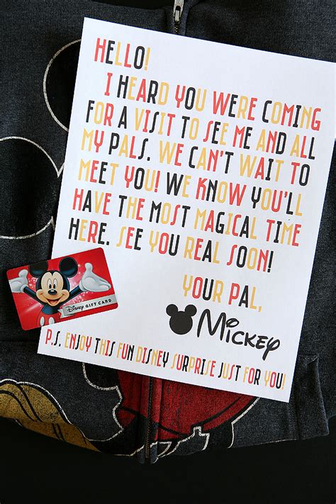 Mickey Mail Template