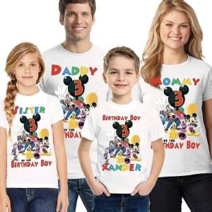 Mickey Mouse Birthday Shirt: The Ultimate Guide to Finding the Perfect One