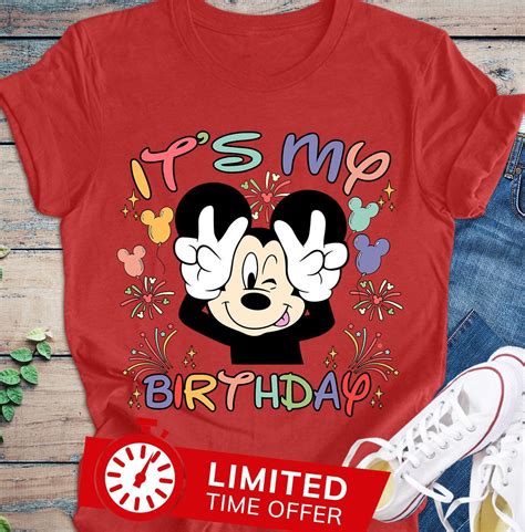 Mickey Mouse Birthday Shirt Family: Celebrate the Magic with Matching Outfits