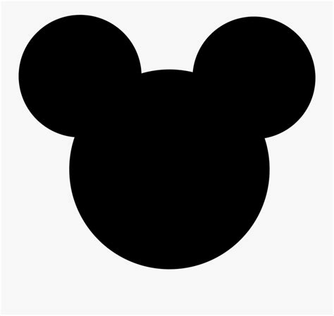 Mickey Mouse Silhouette: