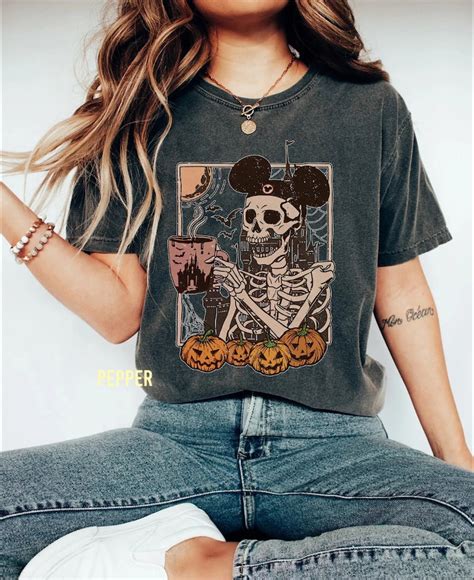 Mickey Skeleton Shirt: A Spooktacular Fashion Statement for the Halloween Season