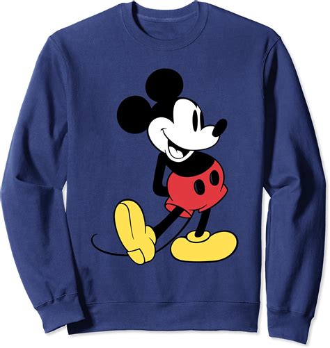 Mickey Sweatshirt Red: A Timeless Classic with Endless Possibilities