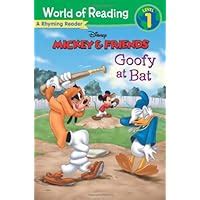 Mickey and Friends Goofy at Bat A Rhyming Reader Level 1 World of Reading eBook