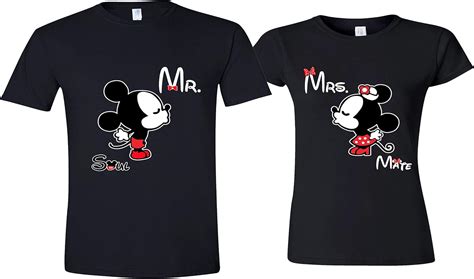 Mickey and Minnie Mouse Couple T-Shirts: A Symbol of Love and Togetherness