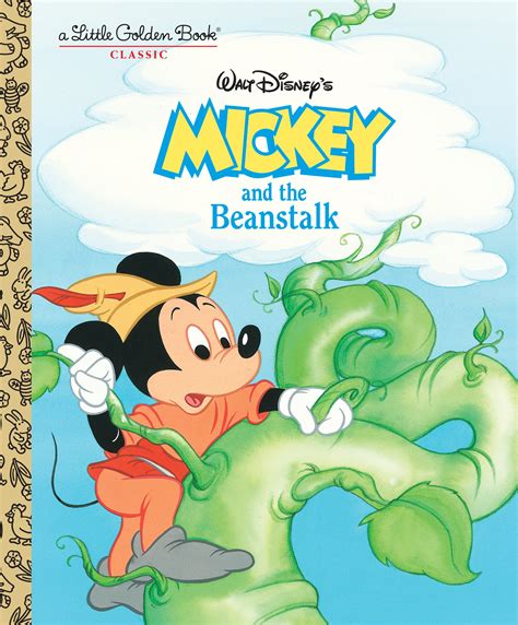 Mickey and the Beanstalk Disney Classic Little Golden Book