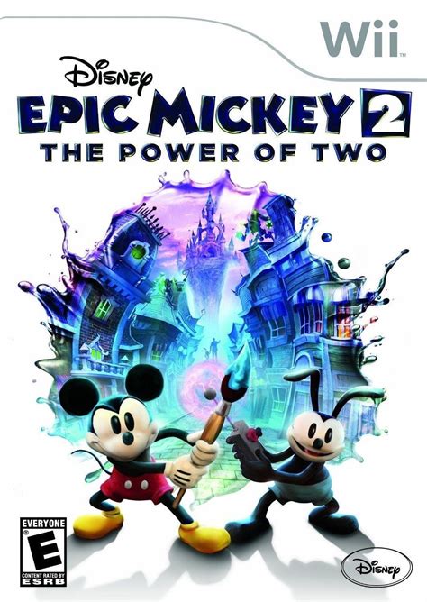 Mickey the Power of Two is a Wii game that lets you play as Mickey and Oswald