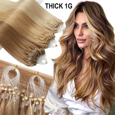 Micro Ring Hair Extensions: 100% Real, Effortless, and Versatile