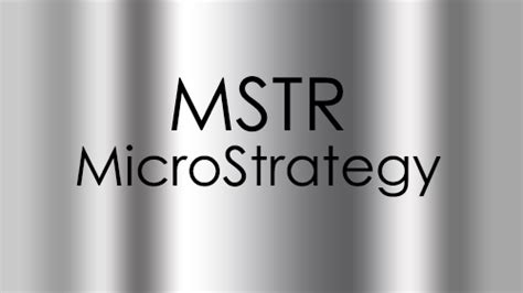 MicroStrategy (MSTR)