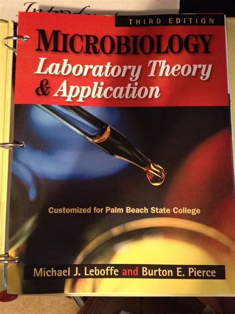 Microbiology Laboratory Theory and Application Epub