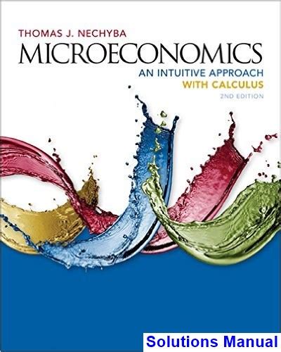Microeconomics An Intuitive Approach Solutions Kindle Editon