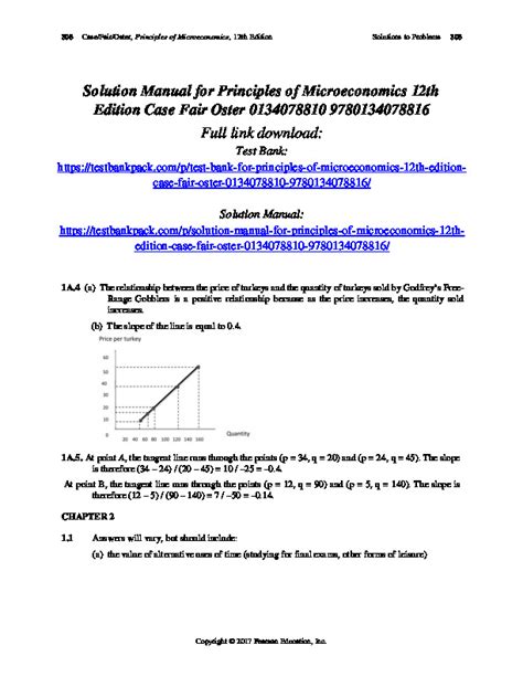 Microeconomics Case Fair Solution Problem 6 Reader